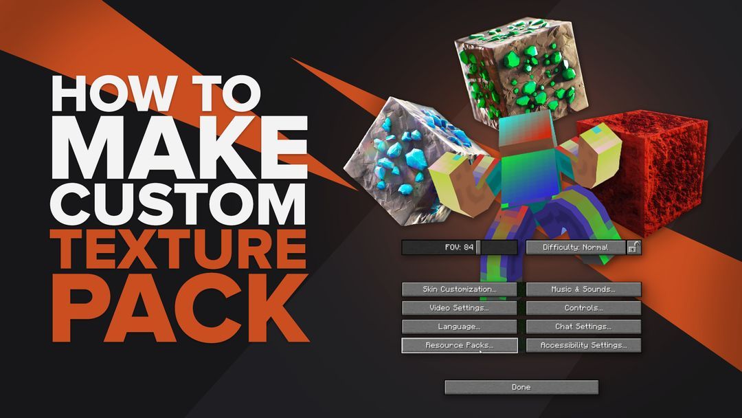 How to make a custom texture pack in Minecraft! TGG